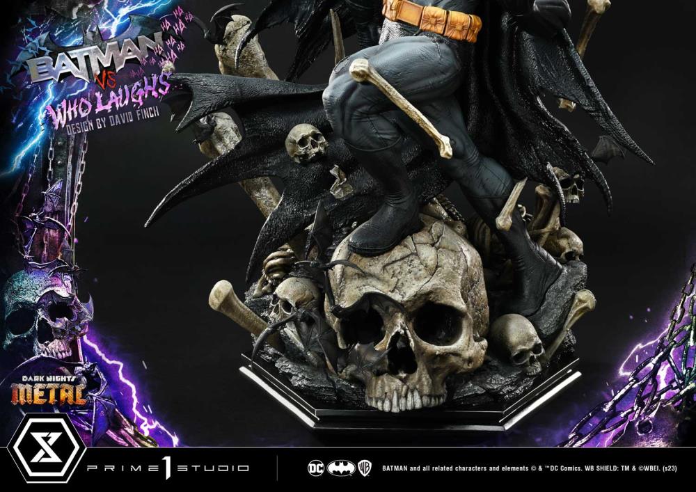 Dark Nights: Metal Ultimate Premium Masterline Batman Vs. Batman Who Laughs (Deluxe Ver.) 1/4 Scale Statue (With Bonus) Gallery Image 129