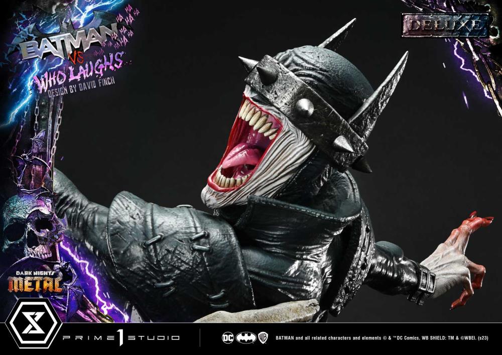 Dark Nights: Metal Ultimate Premium Masterline Batman Vs. Batman Who Laughs (Deluxe Ver.) 1/4 Scale Statue (With Bonus) Gallery Image 108