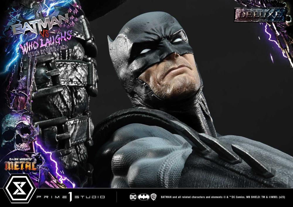 Dark Nights: Metal Ultimate Premium Masterline Batman Vs. Batman Who Laughs (Deluxe Ver.) 1/4 Scale Statue (With Bonus) Gallery Image 99