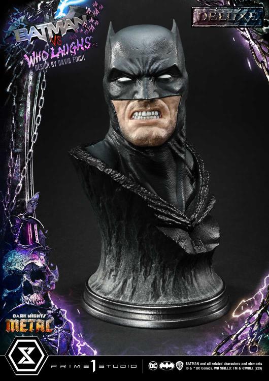 Dark Nights: Metal Ultimate Premium Masterline Batman Vs. Batman Who Laughs (Deluxe Ver.) 1/4 Scale Statue (With Bonus) Gallery Image 126