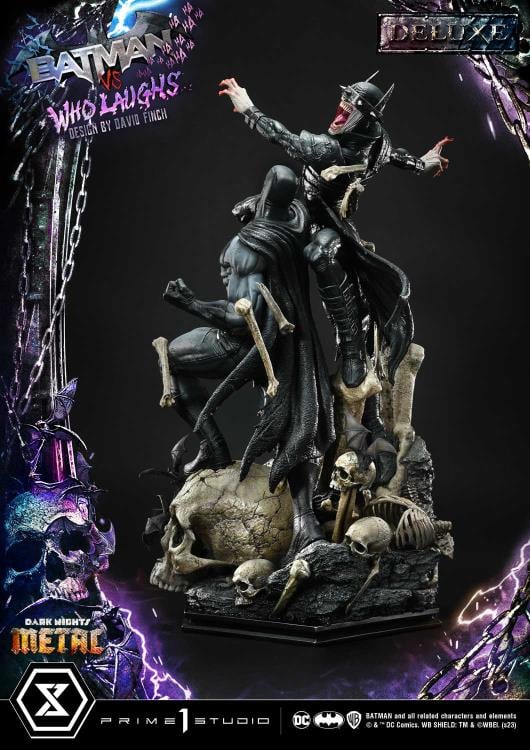 Dark Nights: Metal Ultimate Premium Masterline Batman Vs. Batman Who Laughs (Deluxe Ver.) 1/4 Scale Statue (With Bonus) Gallery Image 69