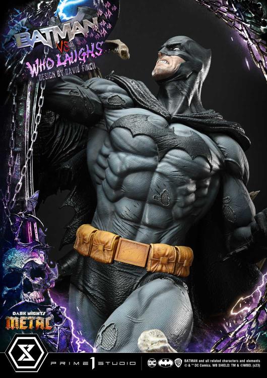 Dark Nights: Metal Ultimate Premium Masterline Batman Vs. Batman Who Laughs (Deluxe Ver.) 1/4 Scale Statue (With Bonus) Gallery Image 90