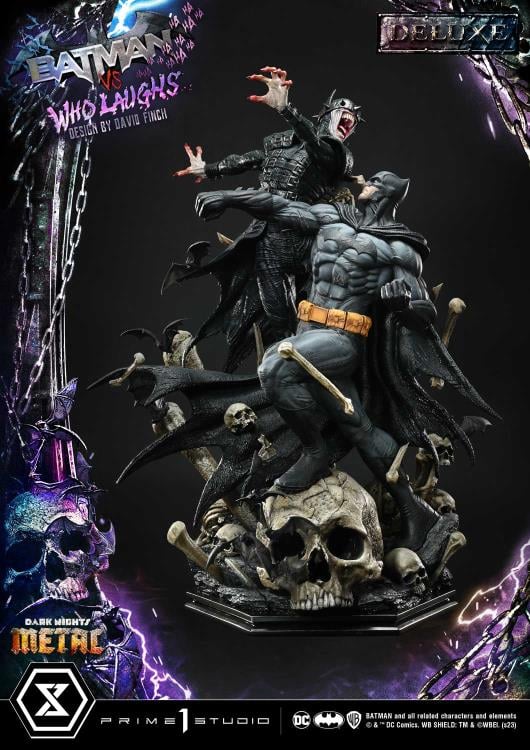 Dark Nights: Metal Ultimate Premium Masterline Batman Vs. Batman Who Laughs (Deluxe Ver.) 1/4 Scale Statue (With Bonus) Gallery Image 64