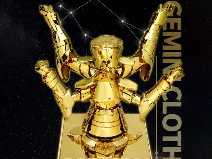 ー0530ー5100ーハシビロコウ様　アミューズメント商品セット Saint Seiya BN Metal Works Gemini Cloth Model Kit