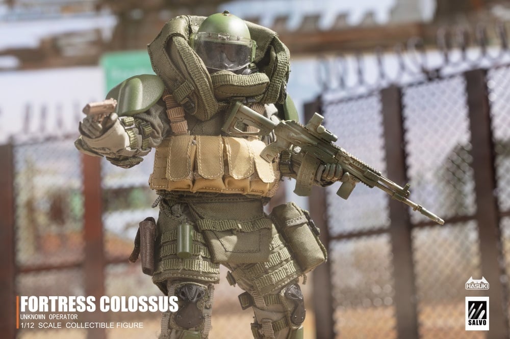 Black Ops Salvo Series Fortress Colossus 1/12 Scale Figure