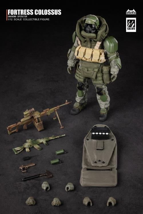 Black Ops Salvo Series Fortress Colossus 1/12 Scale Figure