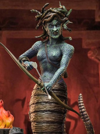 ハリーハウゼン フィギュアタイタンの戦い メデューサ カリボス Clash of the Titans Ray Harryhausen's 100th Anniversary Medusa