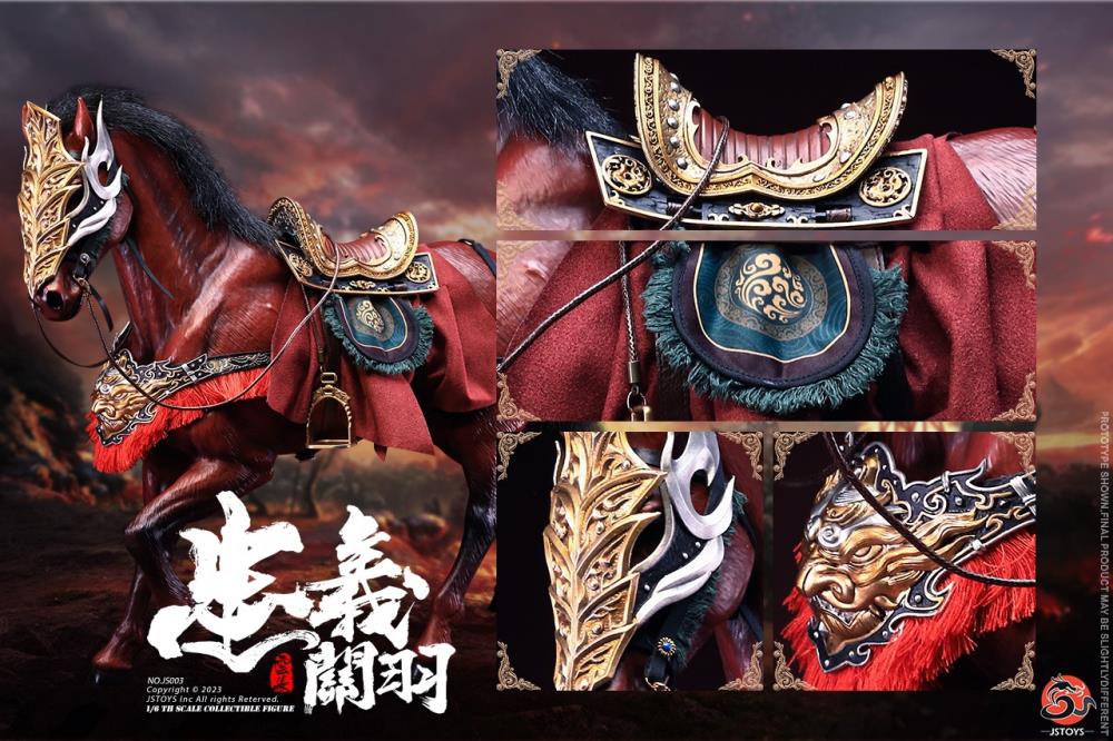 Three Kingdoms Loyal Righteous Guan Yu Yuchang Red Rabbit 1/6 Scale Figure Gallery Image 8
