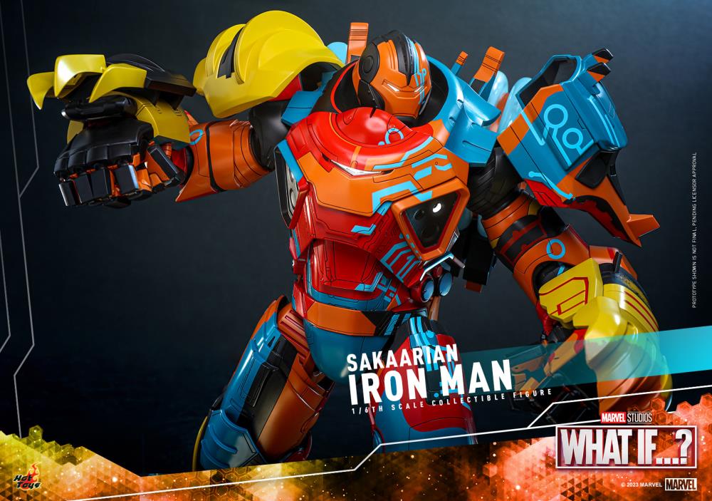 What If...? TMS Sakaarian Iron Man 1/6th Scale Collectible Figure Gallery Image 9