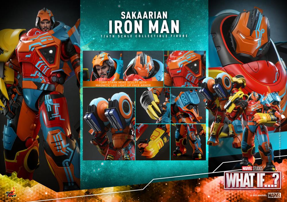 What If...? TMS Sakaarian Iron Man 1/6th Scale Collectible Figure Gallery Image 18