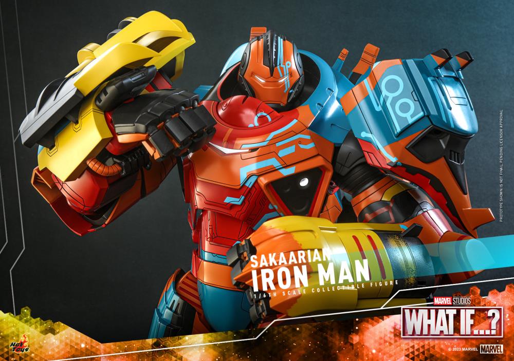 What If...? TMS Sakaarian Iron Man 1/6th Scale Collectible Figure Gallery Image 11