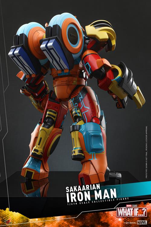 What If...? TMS Sakaarian Iron Man 1/6th Scale Collectible Figure Gallery Image 5
