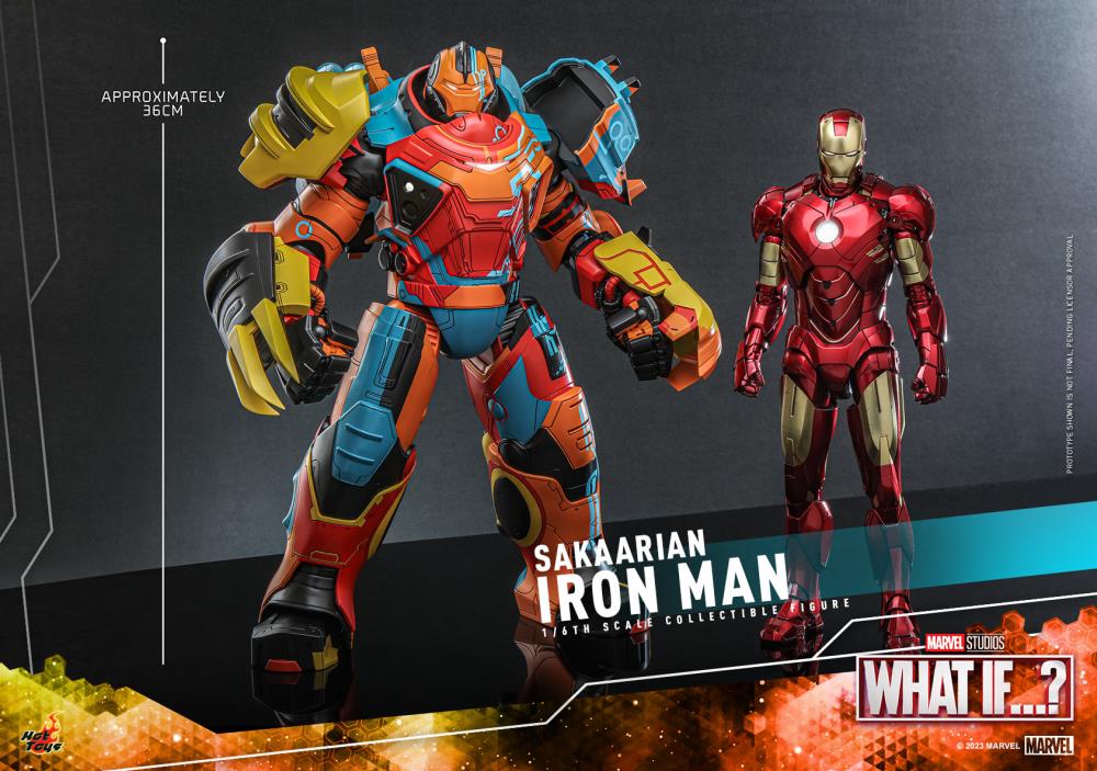 What If...? TMS Sakaarian Iron Man 1/6th Scale Collectible Figure Gallery Image 17