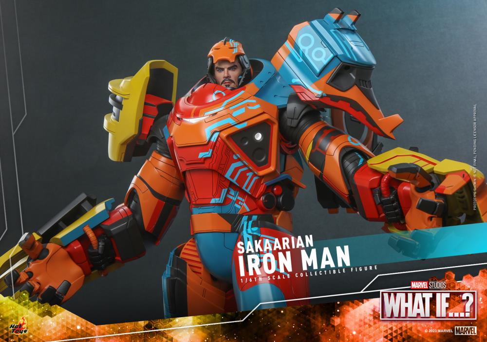 What If...? TMS Sakaarian Iron Man 1/6th Scale Collectible Figure Gallery Image 12