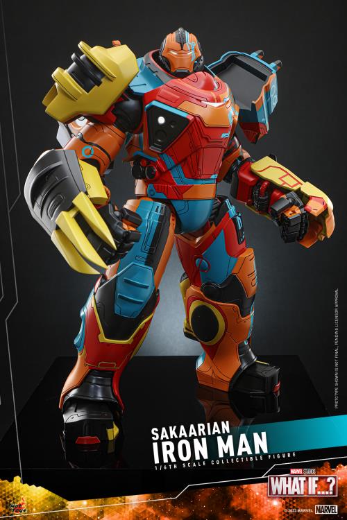 What If...? TMS Sakaarian Iron Man 1/6th Scale Collectible Figure Gallery Image 3
