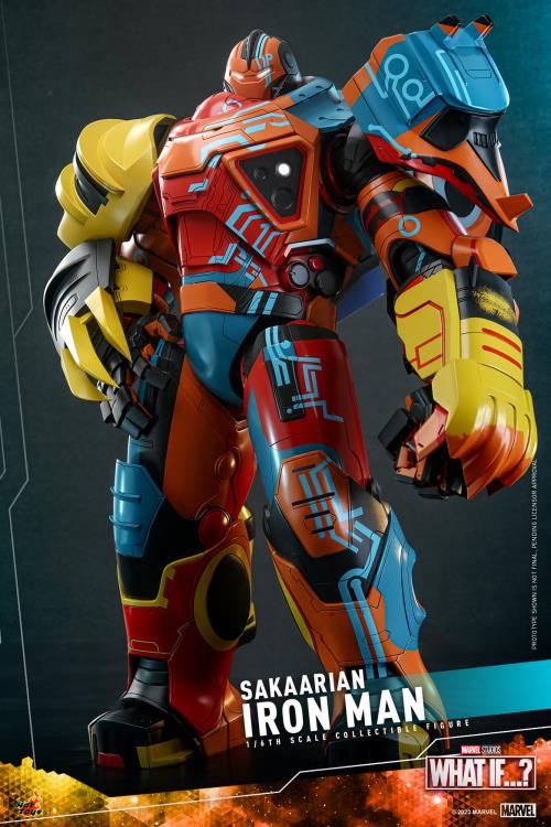 What If...? TMS Sakaarian Iron Man 1/6th Scale Collectible Figure Gallery Image 6