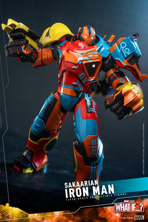 What If...? TMS Sakaarian Iron Man 1/6th Scale Collectible Figure Gallery Image 8