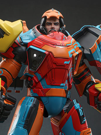 What If...? TMS Sakaarian Iron Man 1/6th Scale Collectible Figure Gallery Image 2