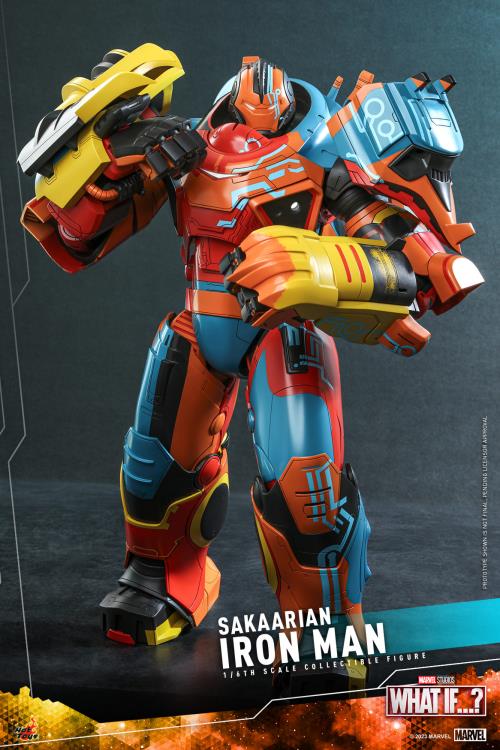 What If...? TMS Sakaarian Iron Man 1/6th Scale Collectible Figure Gallery Image 7