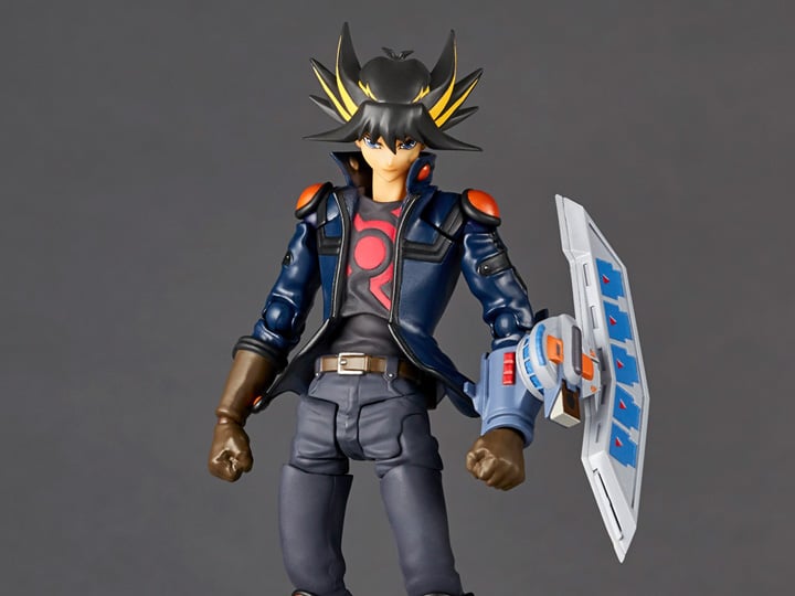 Yu-Gi-Oh! 5D's Amazing Yamaguchi Revoltech NR036 Yusei Fudo Action Figure Gallery Image 1