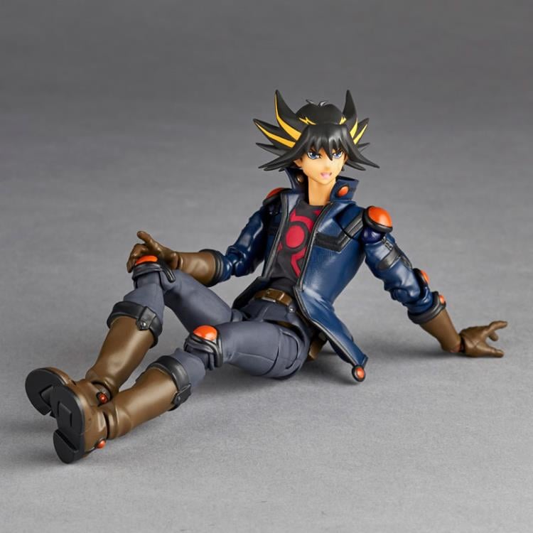 Yu-Gi-Oh! 5D's Amazing Yamaguchi Revoltech NR036 Yusei Fudo Action Figure Gallery Image 7