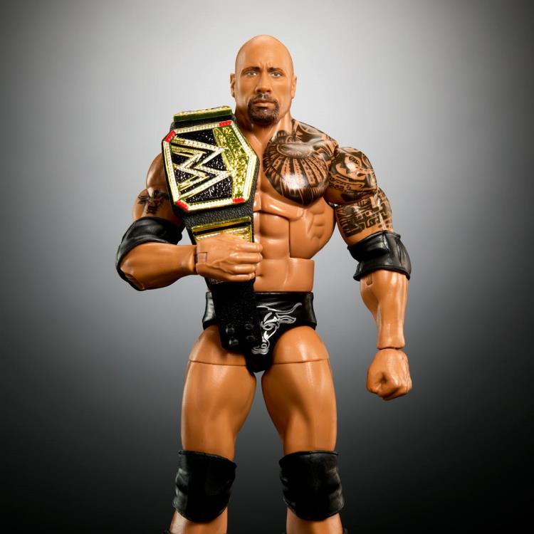 WWE Wrestlemania Elite Collection The Rock (Nicholas 2018 BAF) Gallery Image 6