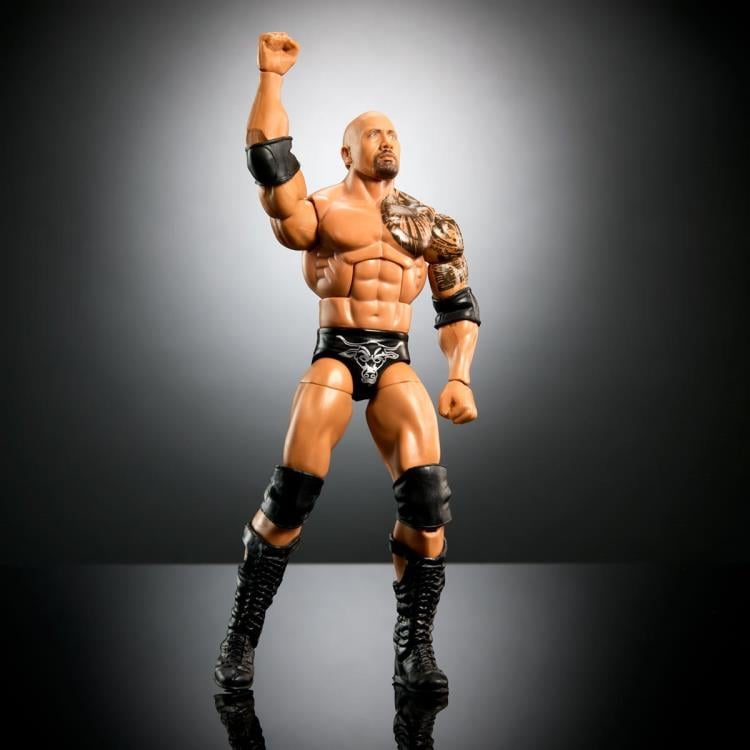 WWE Wrestlemania Elite Collection The Rock (Nicholas 2018 BAF) Gallery Image 4