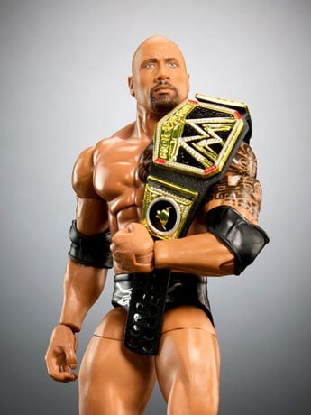 WWE Wrestlemania Elite Collection The Rock (Nicholas 2018 BAF) Gallery Image 2