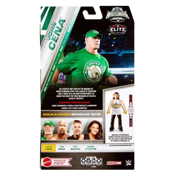 WWE Wrestlemania Elite Collection John Cena (Nicholas 2018 BAF) Gallery Image 9