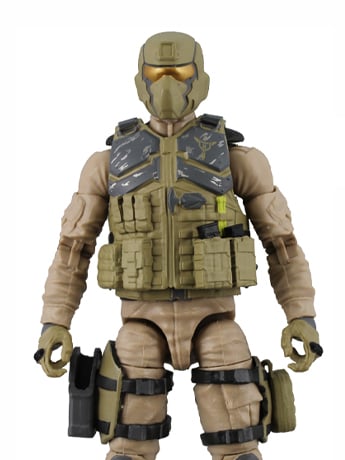 Action Force Desert Steel Brigade 1/12 Scale Figure Gallery Image 2
