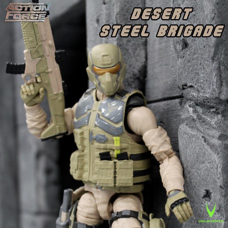 Action Force Desert Steel Brigade 1/12 Scale Figure Gallery Image 3