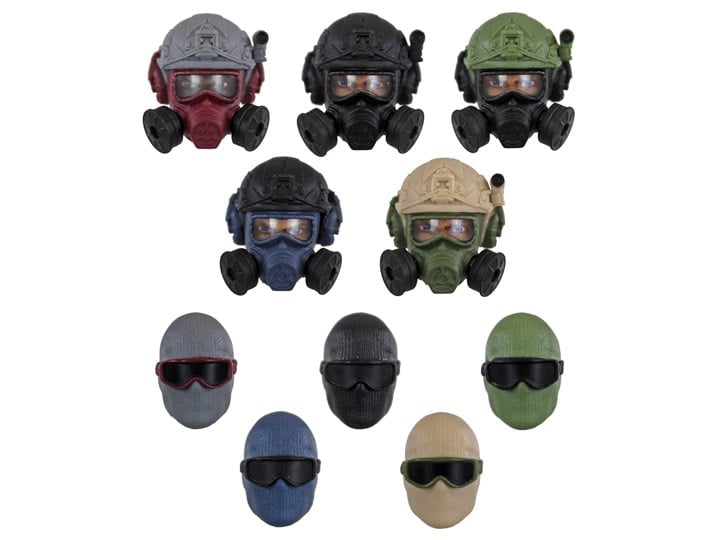 Action Force Tactical Head Gear 1/12 Scale Accessory Set Gallery Image 1