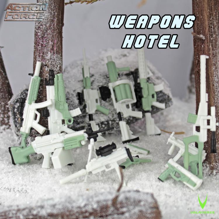 Action Force Weapons Pack (Hotel) 1/12 Scale Accessory Set Gallery Image 3