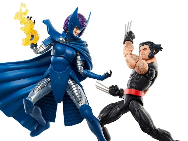Wolverine 50th Anniversary Marvel Legends Wolverine and Psylocke Action Figure Two-Pack Gallery Image 1