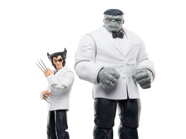 Wolverine 50th Anniversary Marvel Legends Wolverine (Patch) and Joe Fixit Action Figure Two-Pack Gallery Image 1