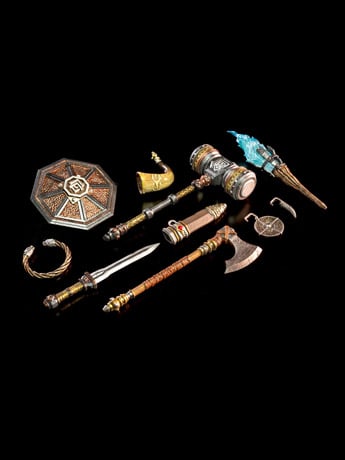 Mythic Legions: Rising Sons Dwarf Weapons Pack 2