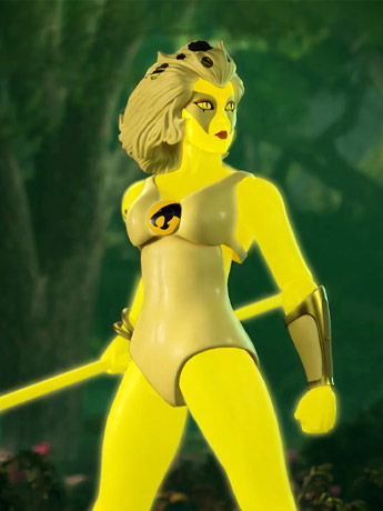 ThunderCats ULTIMATES! Cheetara (Super-Speed Glow) Exclusive Action Figure Gallery Image 2