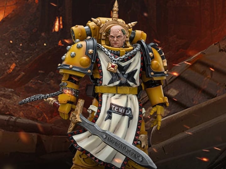 Warhammer: The Horus Heresy Imperial Fists Sigismund First Captain of the Imperial Fists 1/18 Scale Action Figure Gallery Image 1