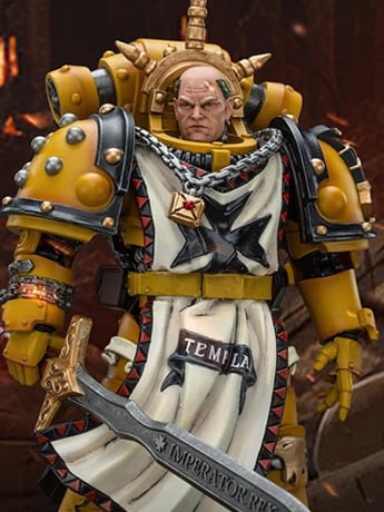 Warhammer: The Horus Heresy Imperial Fists Sigismund First Captain of the Imperial Fists 1/18 Scale Action Figure Gallery Image 2