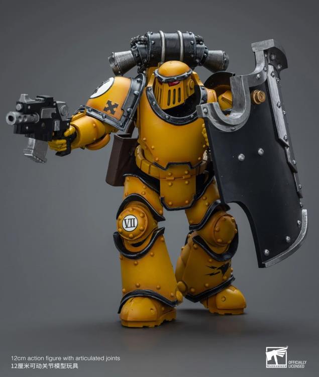 Warhammer: The Horus Heresy Imperial Fists Legion MkIII Breacher Squad Legion Breacher with Lascutter 1/18 Scale Action Figure Gallery Image 8