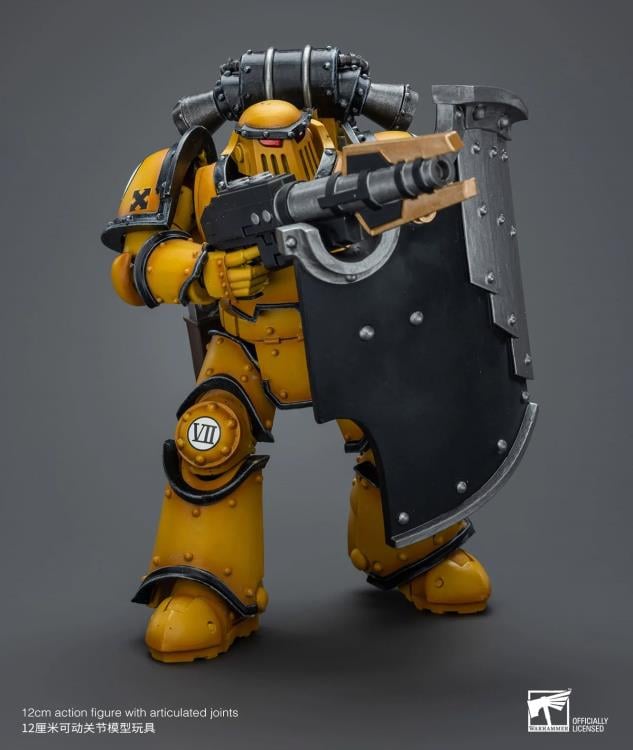 Warhammer: The Horus Heresy Imperial Fists Legion MkIII Breacher Squad Legion Breacher with Lascutter 1/18 Scale Action Figure Gallery Image 4