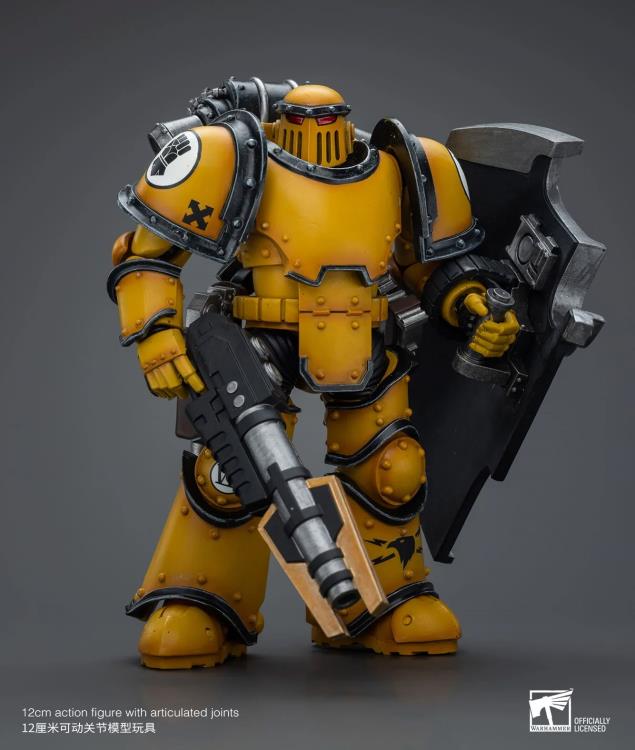 Warhammer: The Horus Heresy Imperial Fists Legion MkIII Breacher Squad Legion Breacher with Lascutter 1/18 Scale Action Figure Gallery Image 5