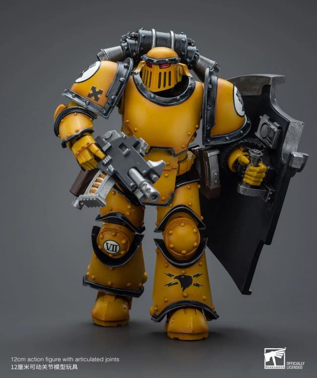 Warhammer: The Horus Heresy Imperial Fists Legion MkIII Breacher Squad Legion Breacher with Lascutter 1/18 Scale Action Figure Gallery Image 9