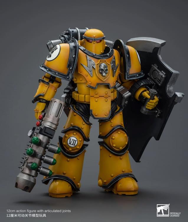 Warhammer: The Horus Heresy Imperial Fists Legion MkIII Breacher Squad Legion Breacher with Graviton Gun 1/18 Scale Action Figure Gallery Image 6