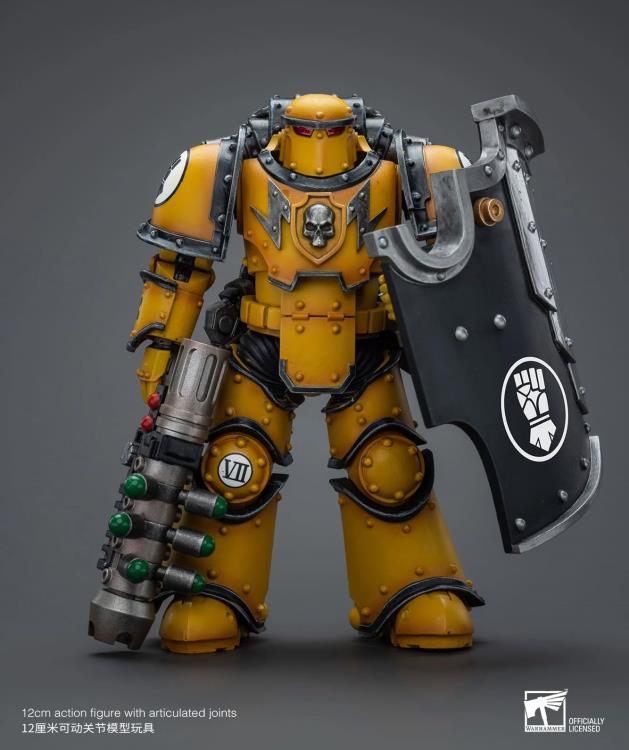 Warhammer: The Horus Heresy Imperial Fists Legion MkIII Breacher Squad Legion Breacher with Graviton Gun 1/18 Scale Action Figure Gallery Image 5