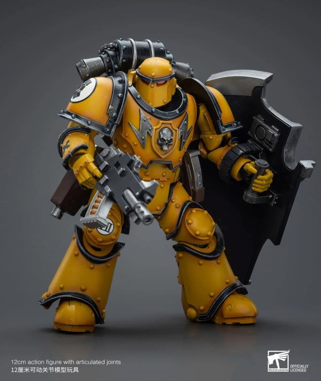 Warhammer: The Horus Heresy Imperial Fists Legion MkIII Breacher Squad Legion Breacher with Graviton Gun 1/18 Scale Action Figure Gallery Image 8