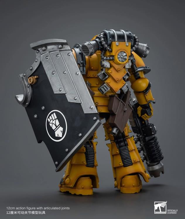 Warhammer: The Horus Heresy Imperial Fists Legion MkIII Breacher Squad Legion Breacher with Graviton Gun 1/18 Scale Action Figure Gallery Image 7