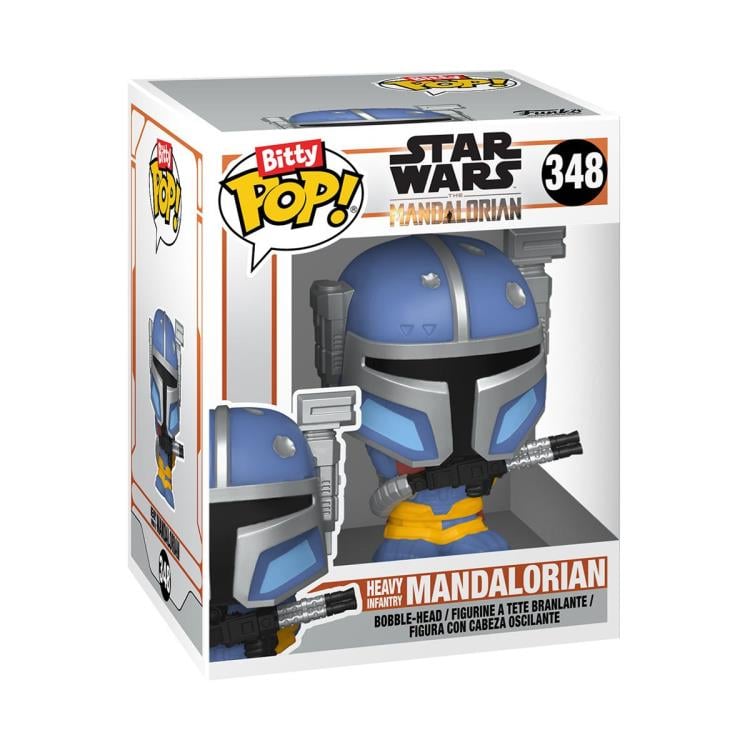 The Mandalorian Bitty Pop! Heavy Mandalorian Four-Pack Gallery Image 6