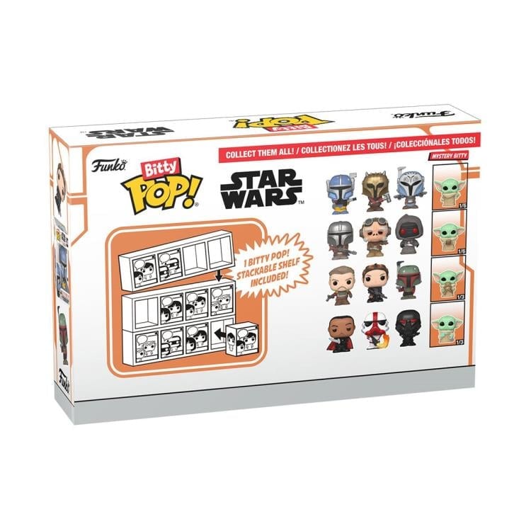 The Mandalorian Bitty Pop! Heavy Mandalorian Four-Pack Gallery Image 4