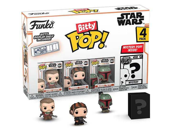 The Mandalorian Bitty Pop! Marshal Four-Pack Gallery Image 1